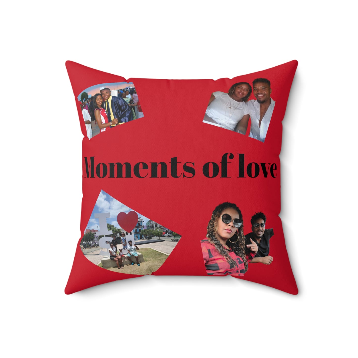 Spun Polyester Square Pillow