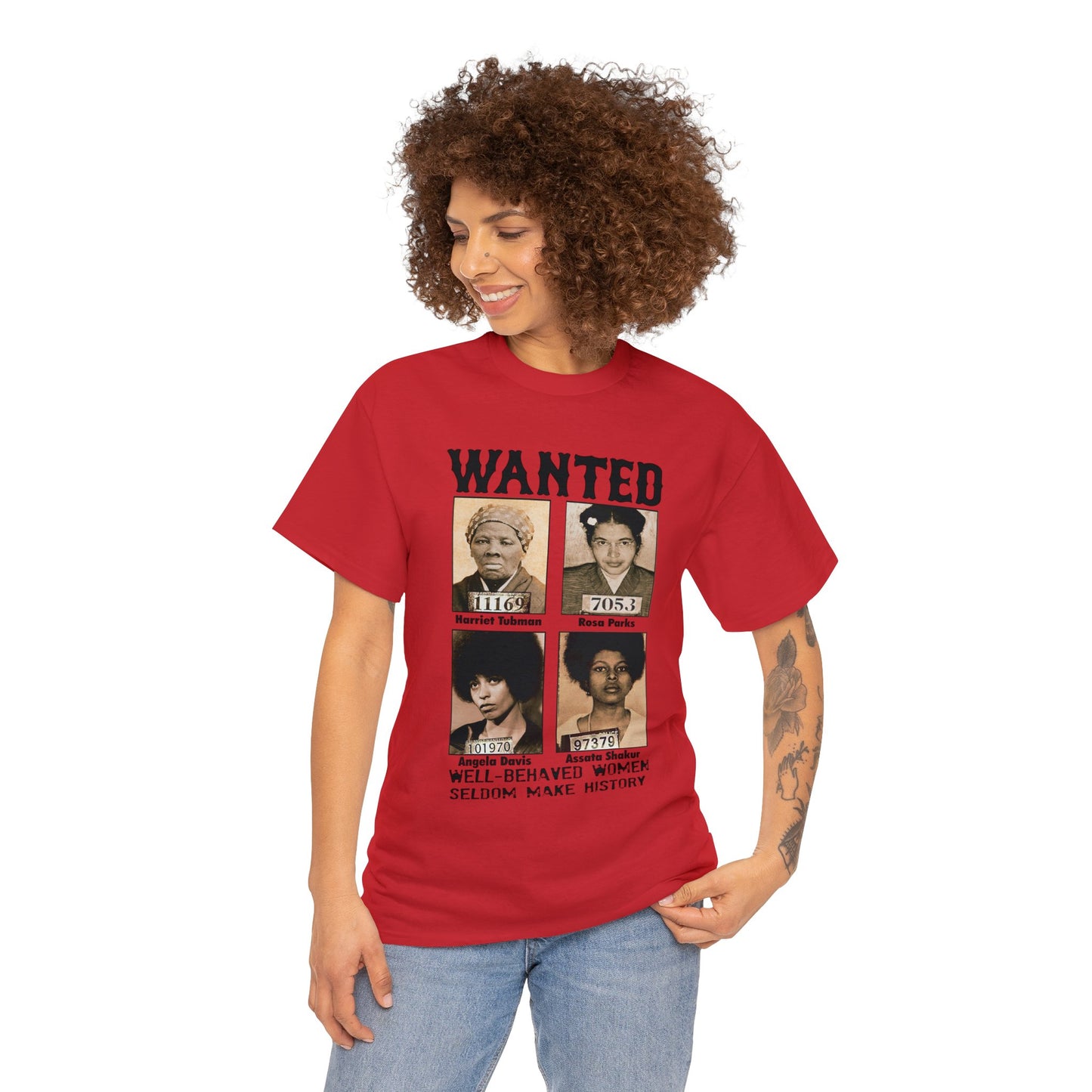Wanted Black History Women Shirt, Black History Month Tee, Black History Shirt, Rosa Parks, Assata Shakur, Harriet Tubman, Angela Davis