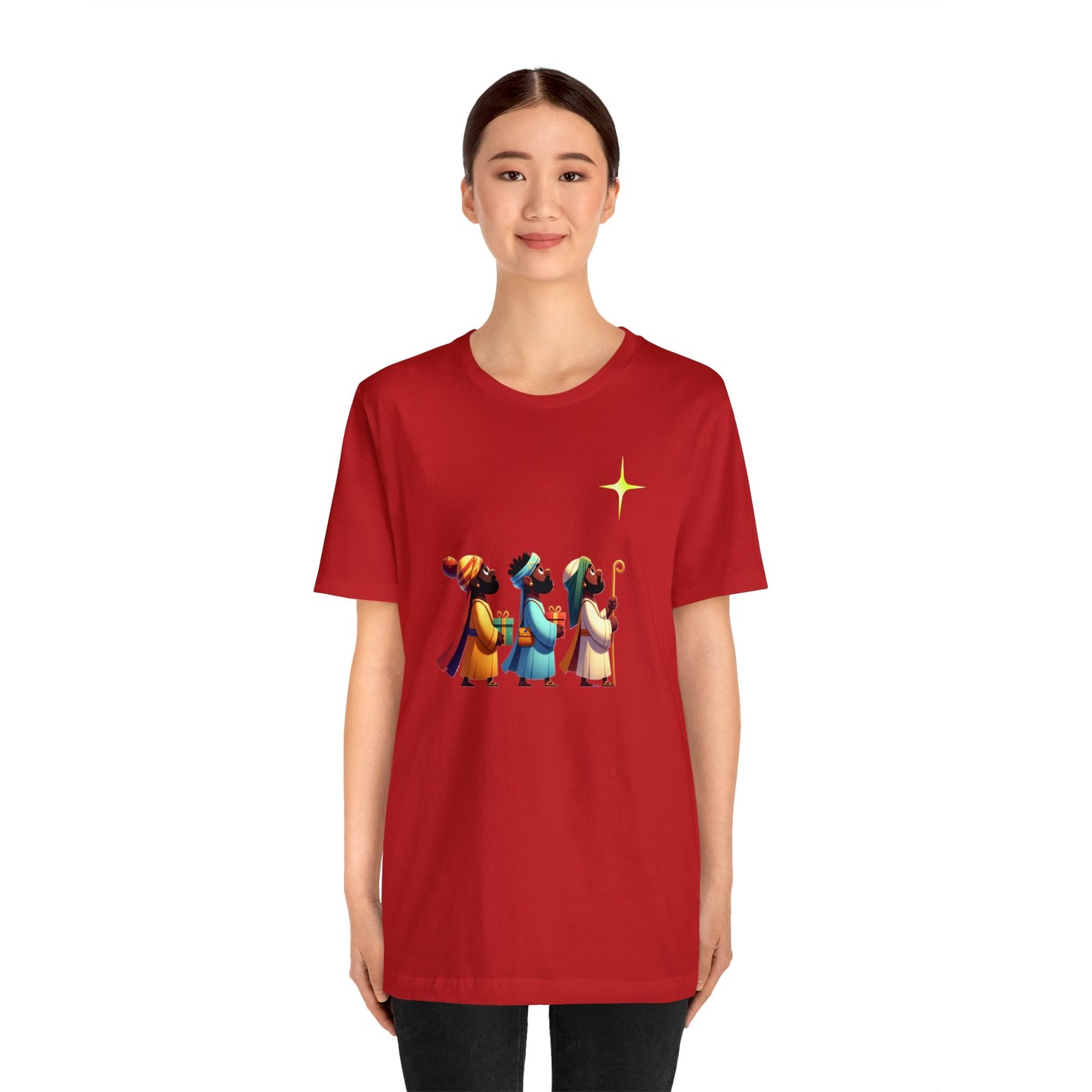 3 Wise Men Unisex Jersey Short Sleeve Tee
