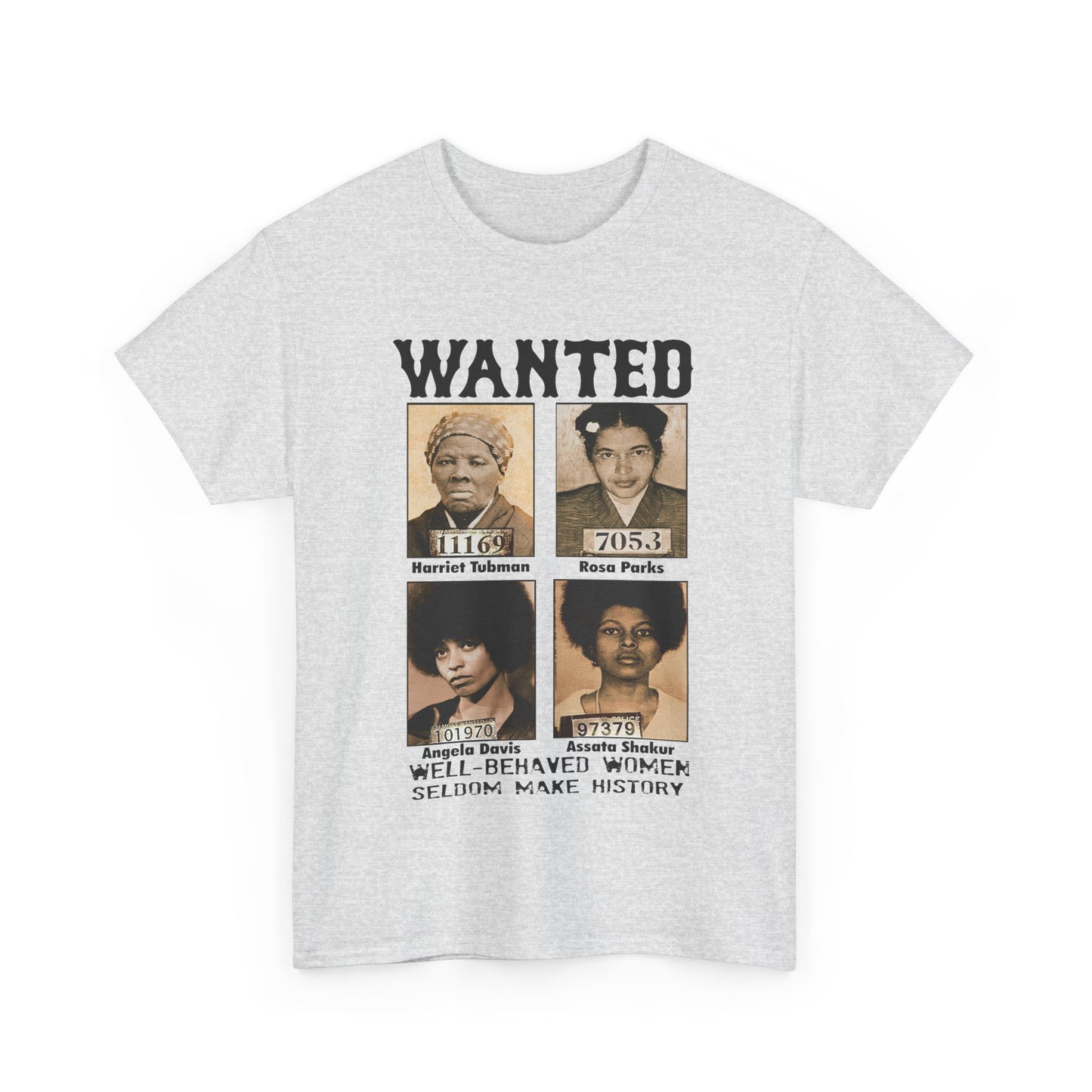 Wanted Black History Women Shirt, Black History Month Tee, Black History Shirt, Rosa Parks, Assata Shakur, Harriet Tubman, Angela Davis