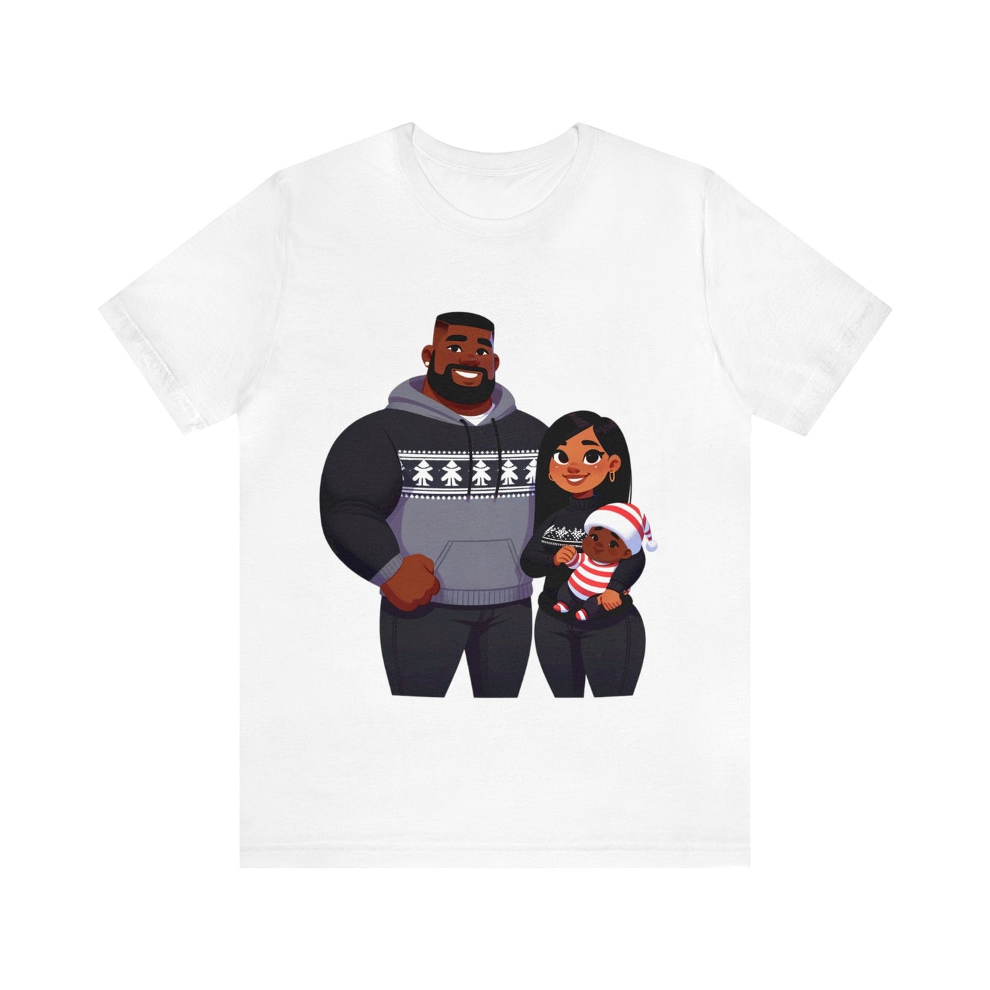 Family Holiday T-Shirt Unisex Jersey Short Sleeve Tee