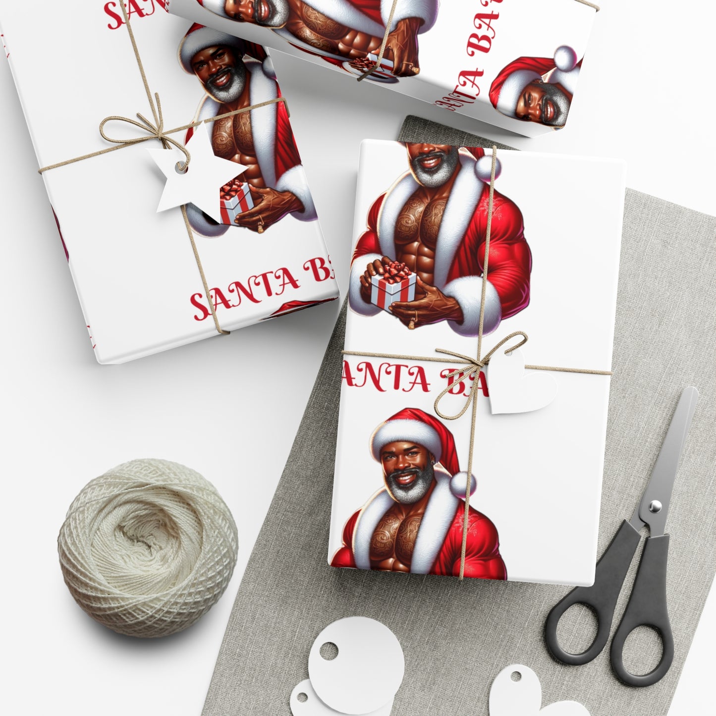 Santa Bae Gift Wrap Papers