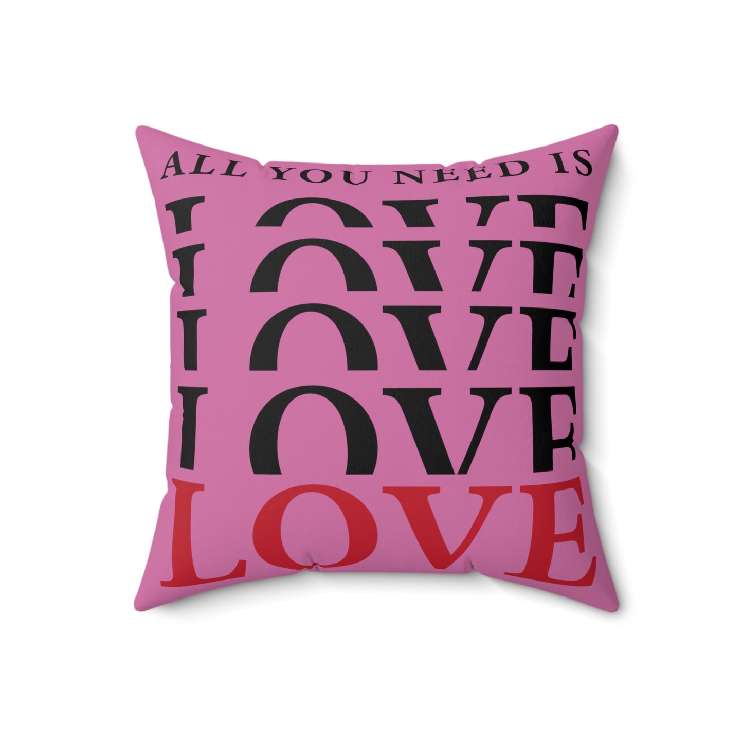 Spun Polyester Square Pillow