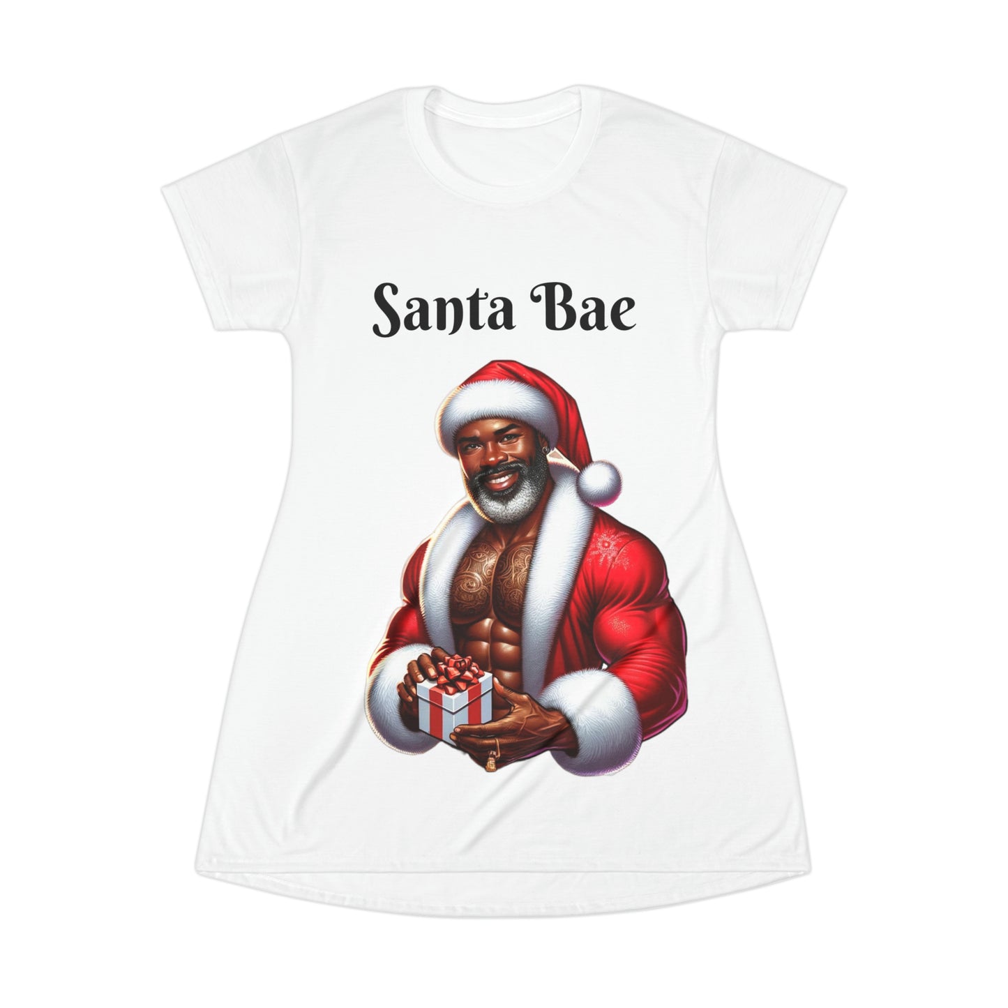 It's Giving Santa Bae! (Women's night shirt)