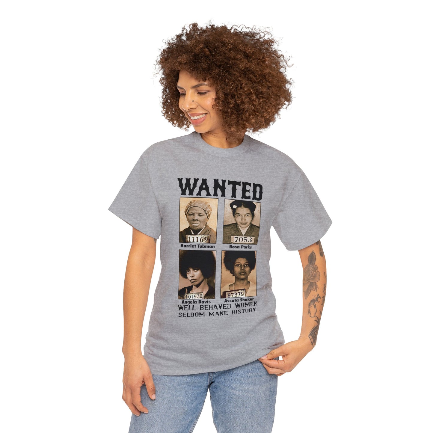 Wanted Black History Women Shirt, Black History Month Tee, Black History Shirt, Rosa Parks, Assata Shakur, Harriet Tubman, Angela Davis