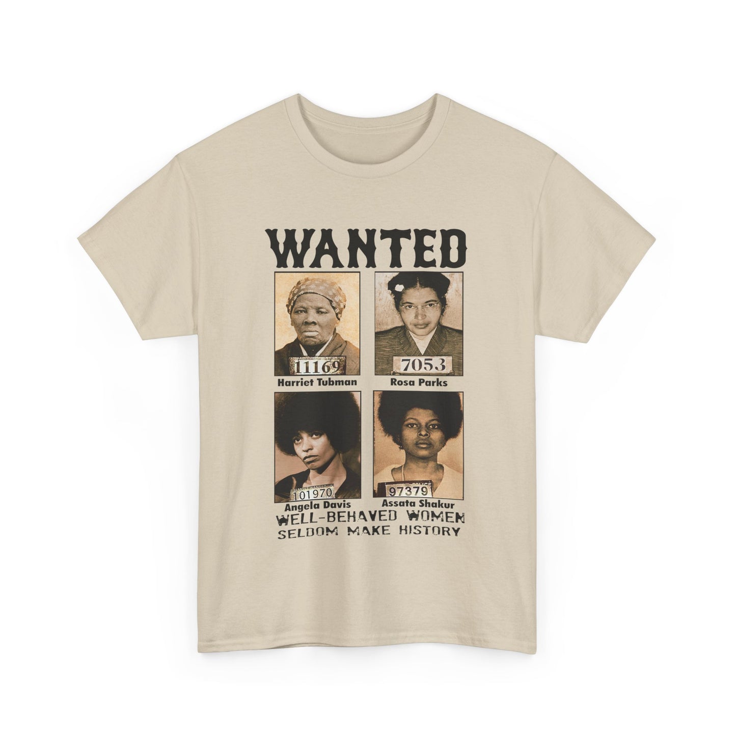 Wanted Black History Women Shirt, Black History Month Tee, Black History Shirt, Rosa Parks, Assata Shakur, Harriet Tubman, Angela Davis