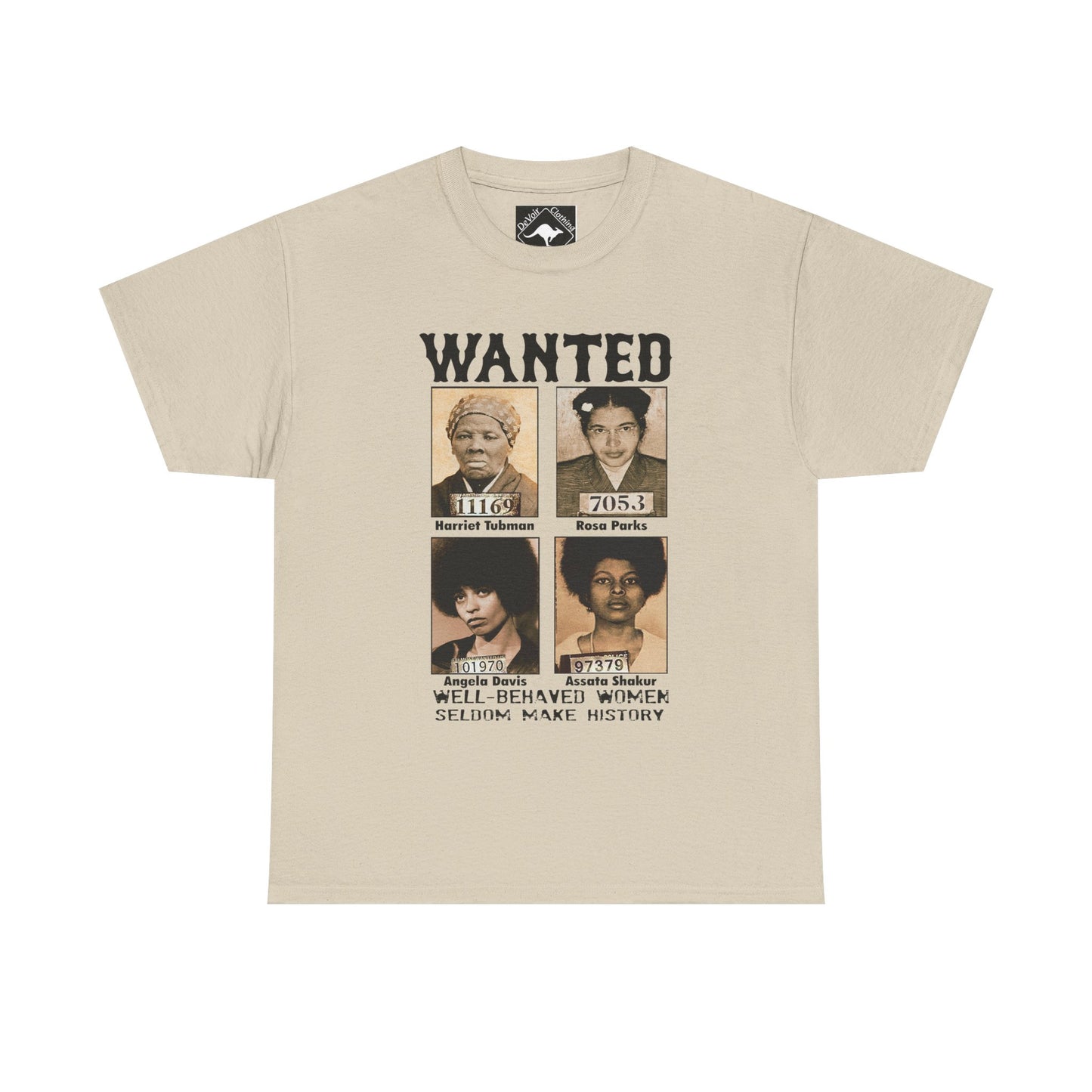Wanted Black History Women Shirt, Black History Month Tee, Black History Shirt, Rosa Parks, Assata Shakur, Harriet Tubman, Angela Davis