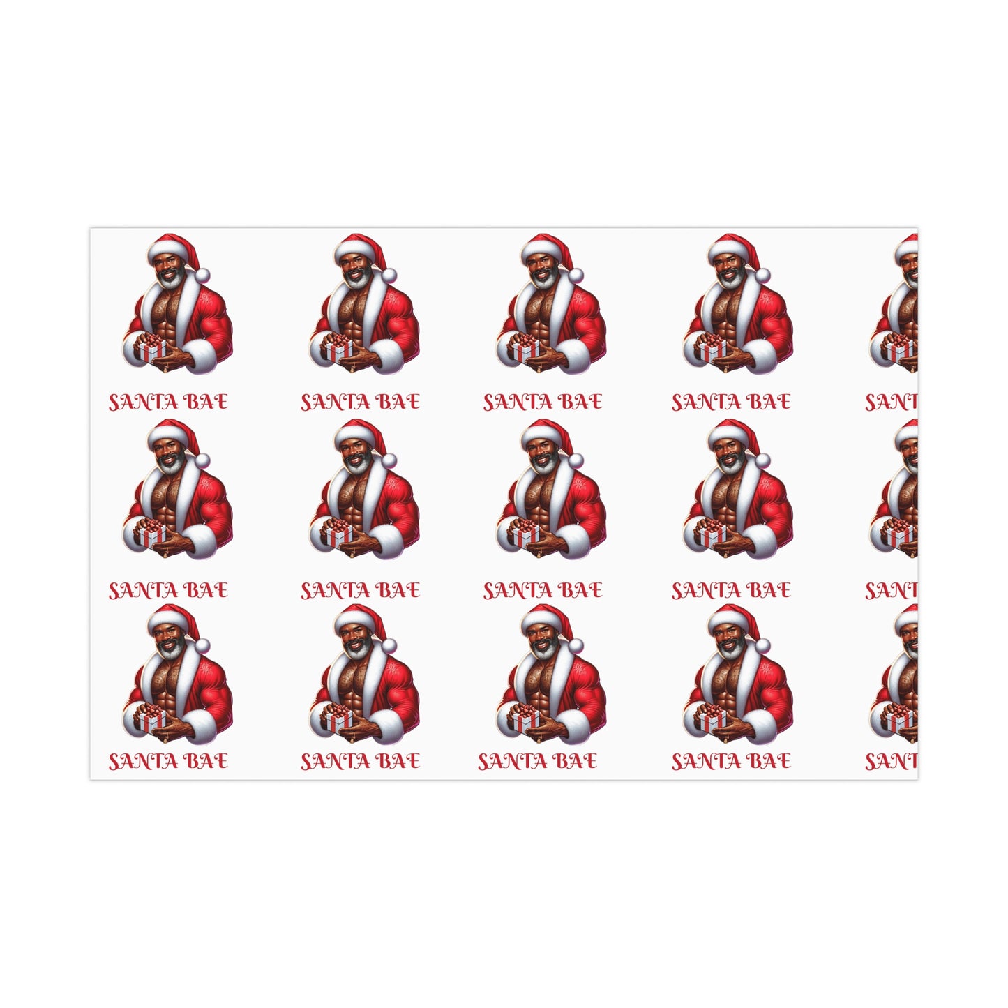 Santa Bae Gift Wrap Papers