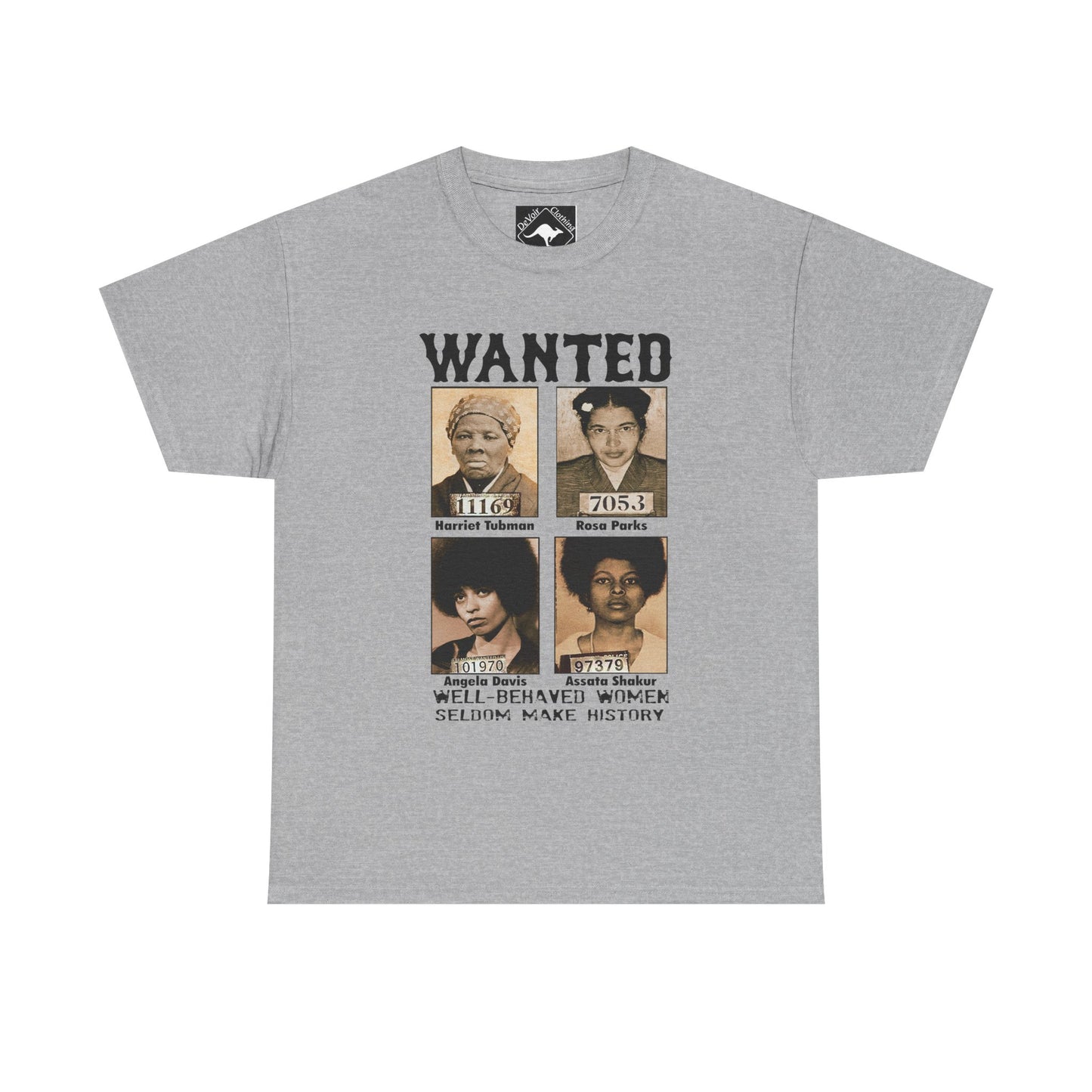 Wanted Black History Women Shirt, Black History Month Tee, Black History Shirt, Rosa Parks, Assata Shakur, Harriet Tubman, Angela Davis