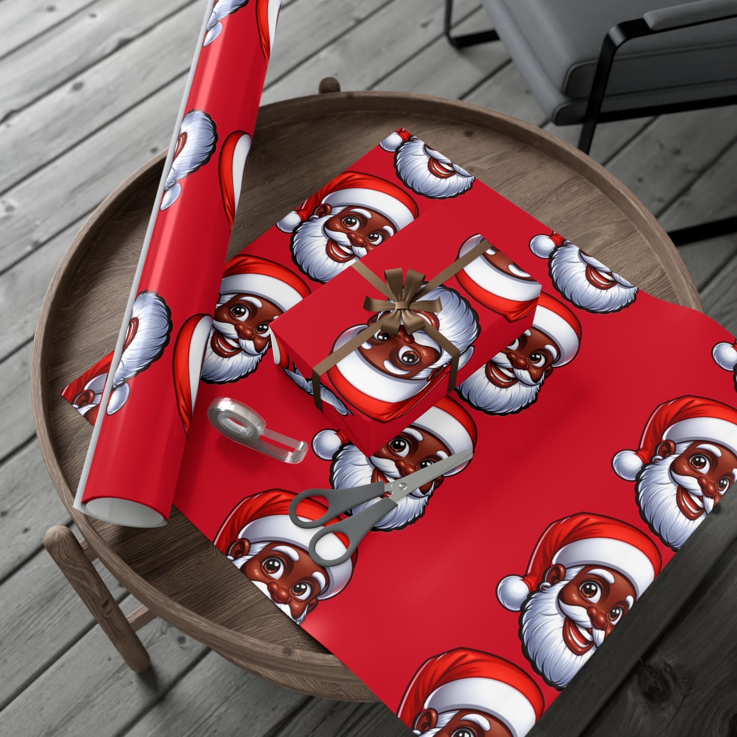 Santa Claus Gift Wrap Papers