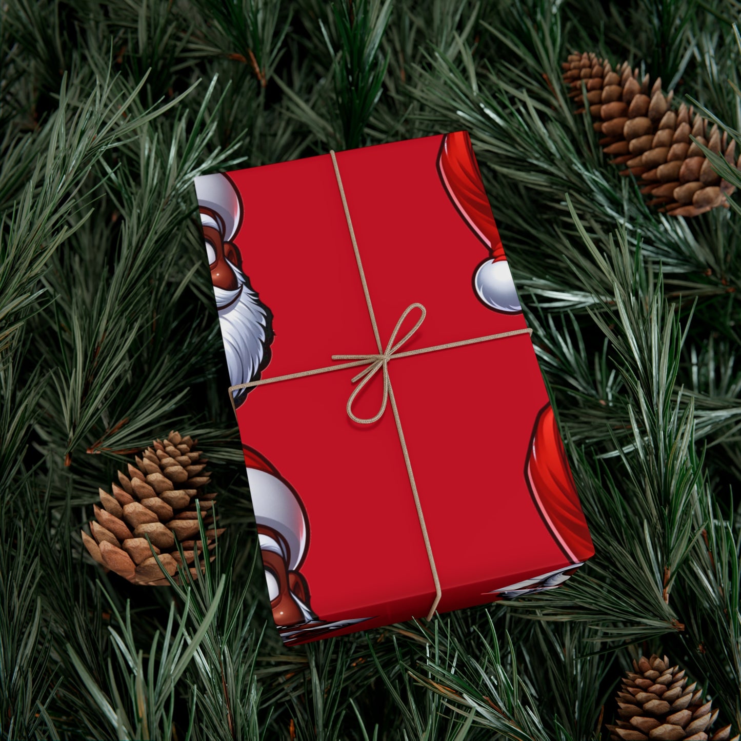 Santa Claus Gift Wrap Papers