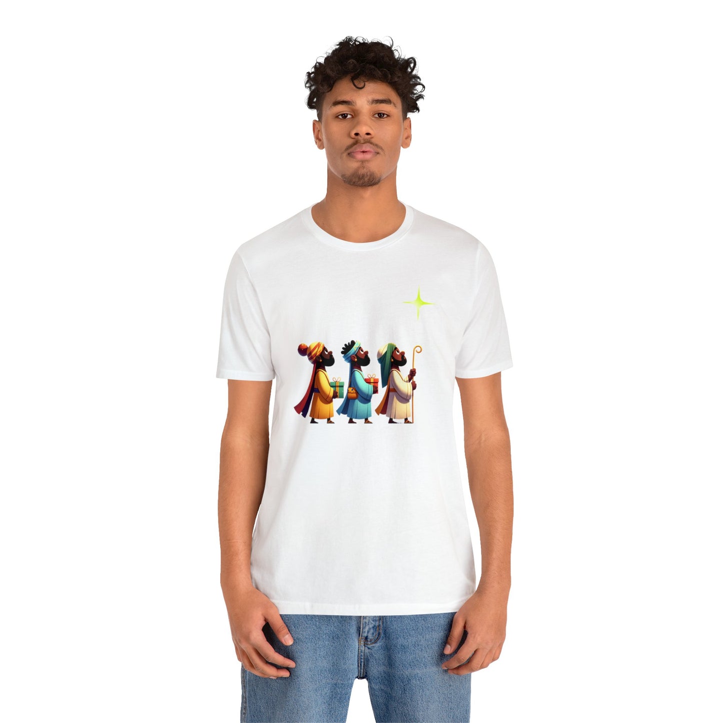 3 Wise Men Unisex Jersey Short Sleeve Tee