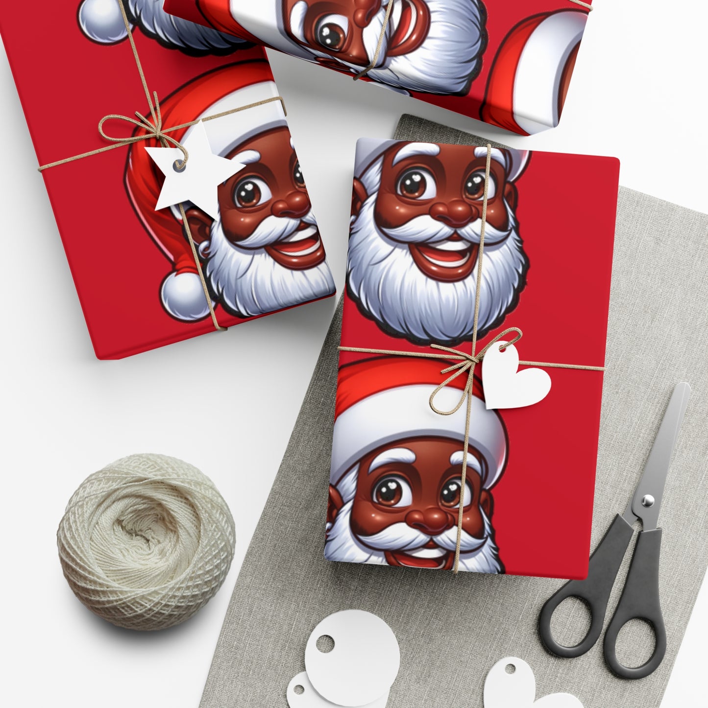Santa Claus Gift Wrap Papers