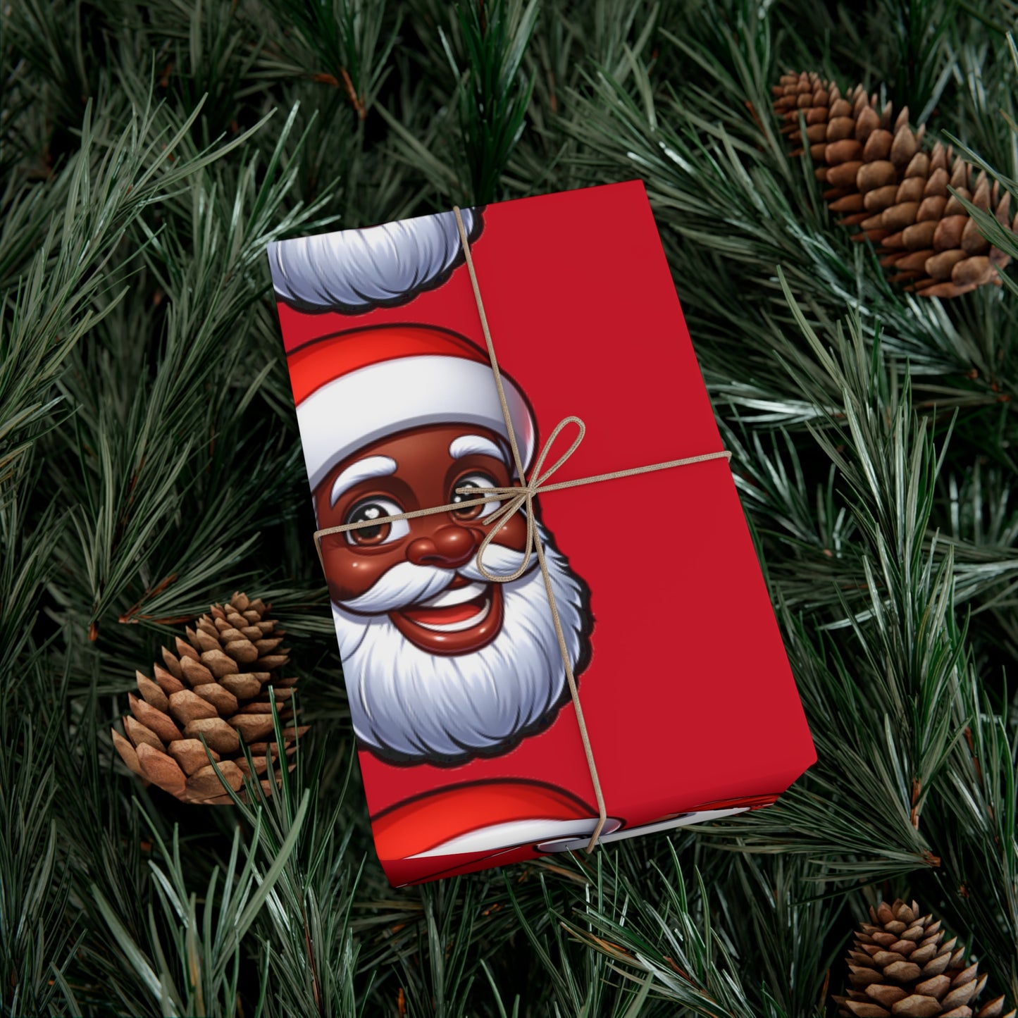 Santa Claus Gift Wrap Papers