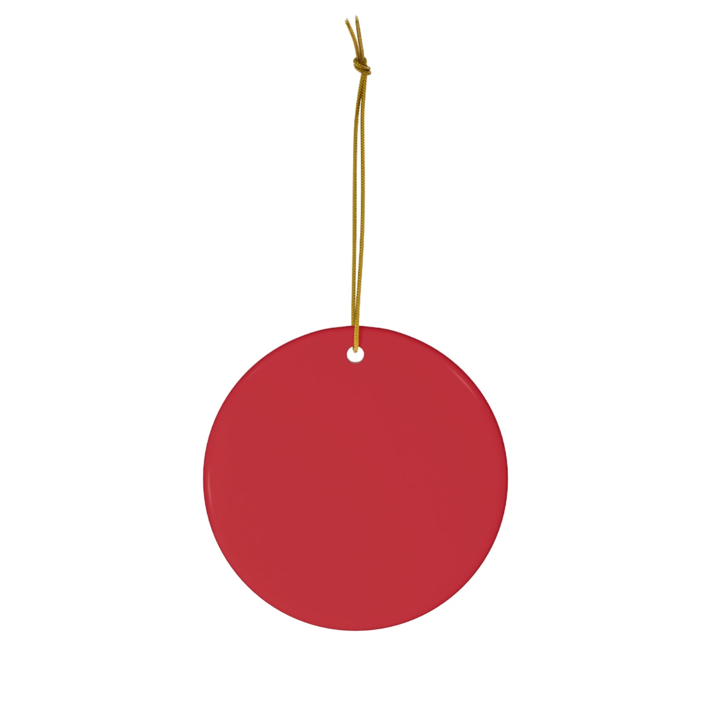 Merry Christmas Bae Ceramic Ornament, 1-Pack