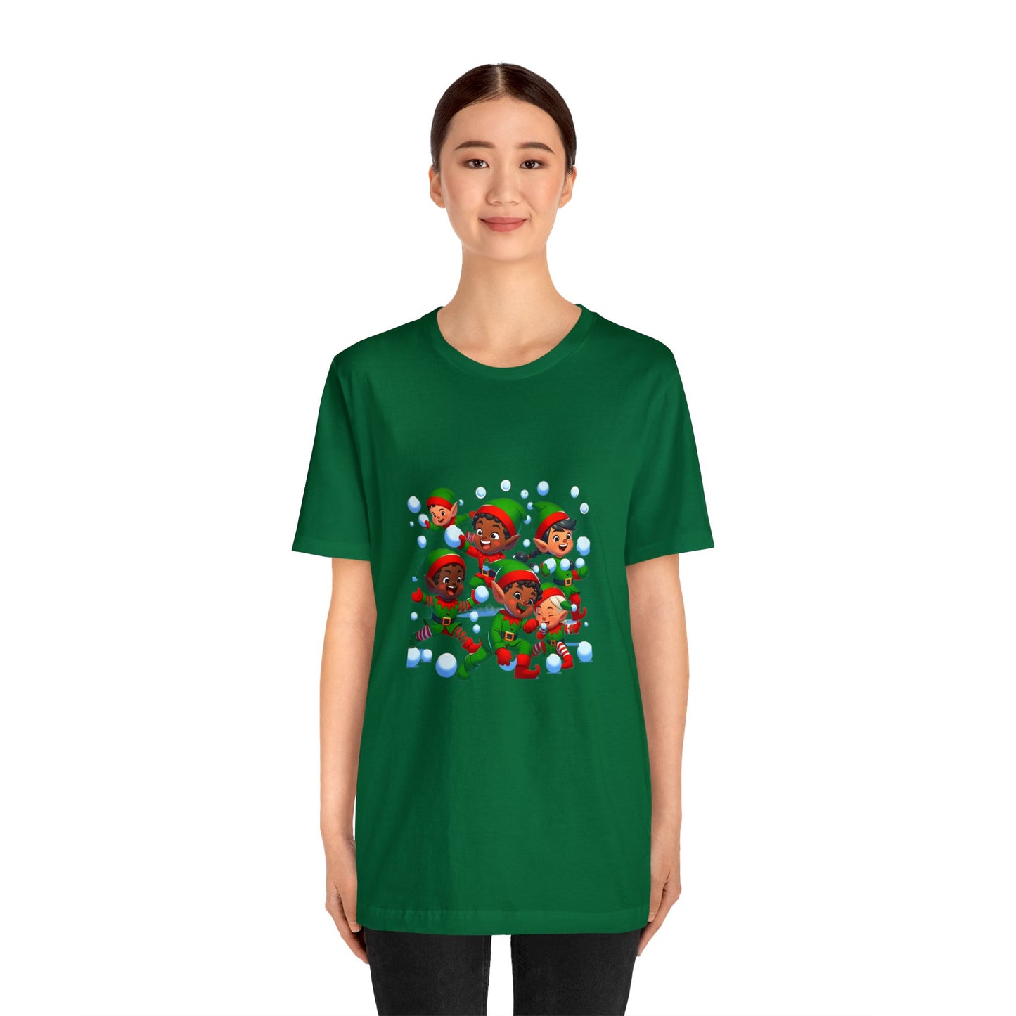 Elf Funday! (Unisex) Jersey Short Sleeve Tee