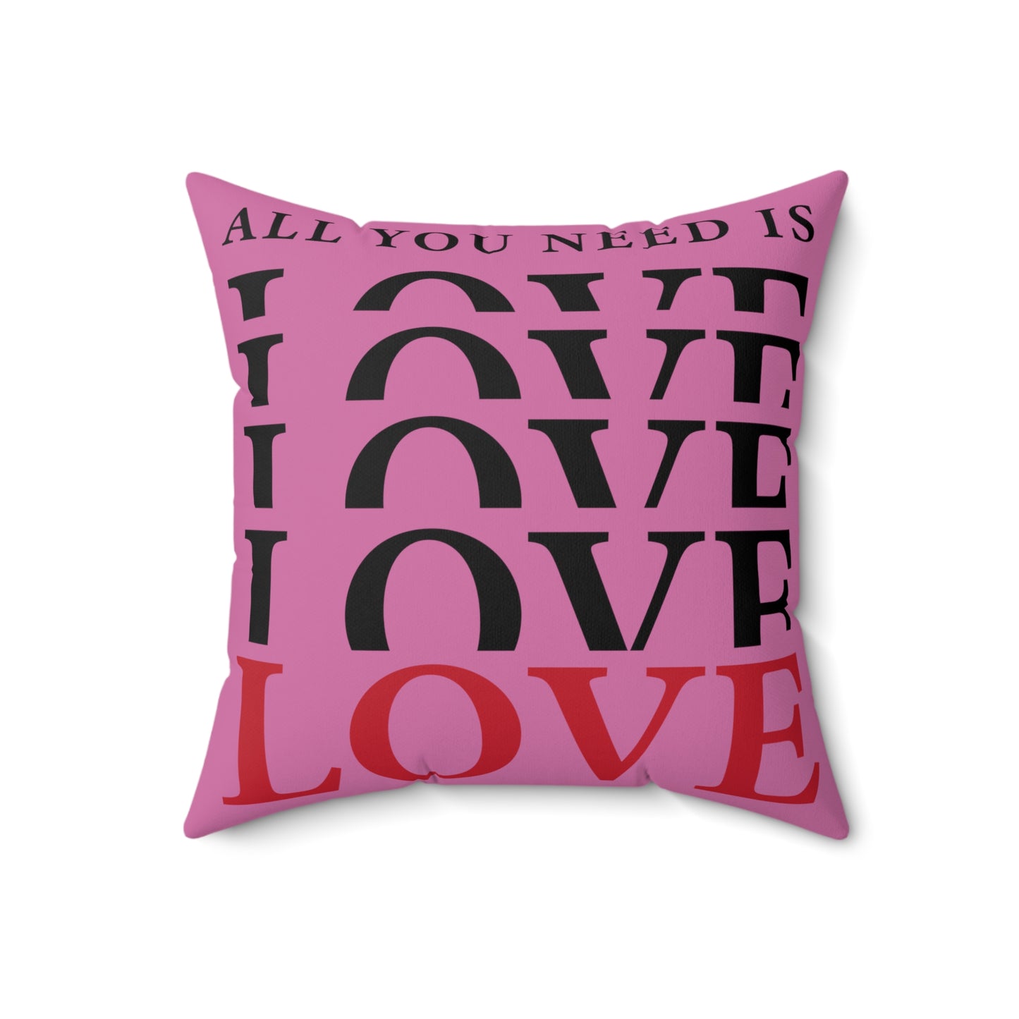 Spun Polyester Square Pillow