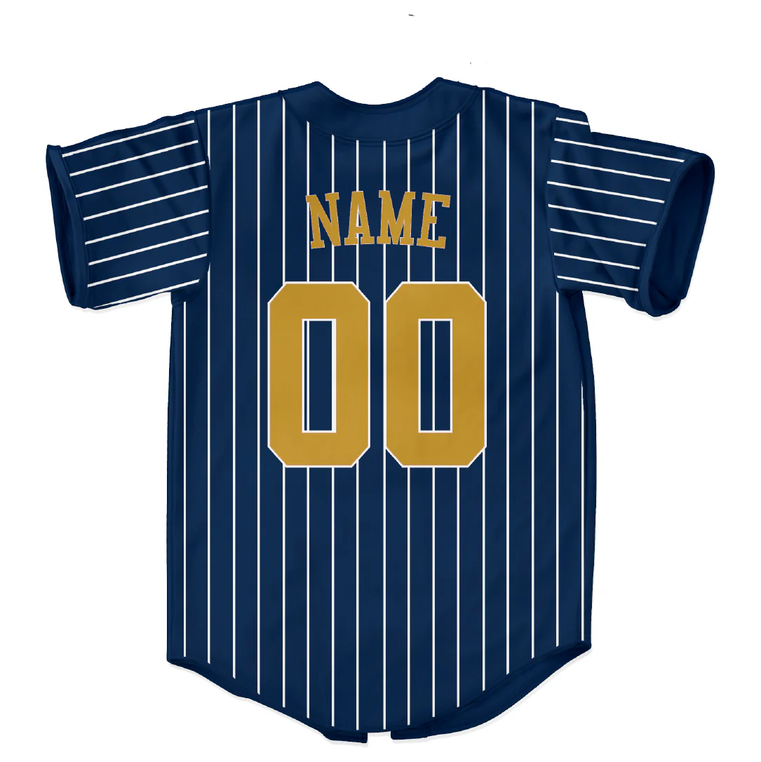 Custom Name, Number & Logo Baseball Jersey