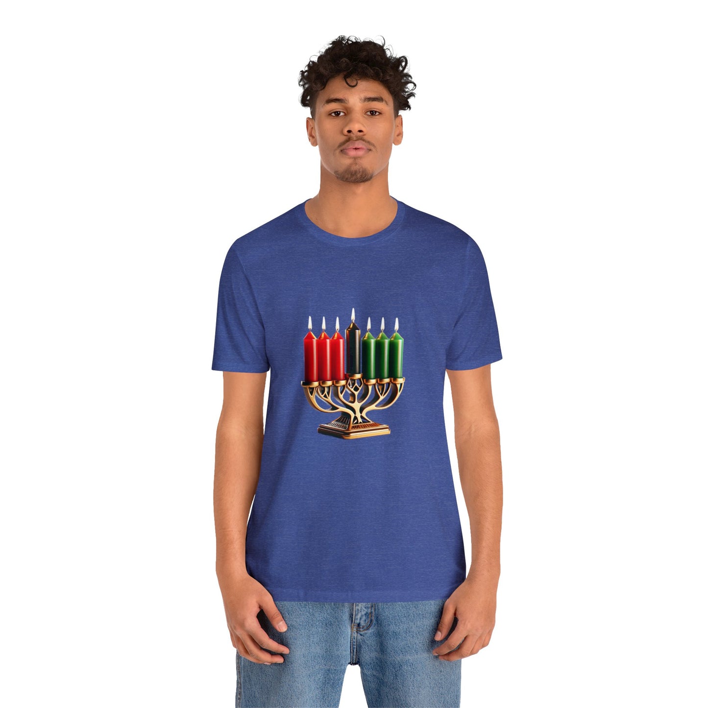 Happy Kwanzaa! Unisex Jersey Short Sleeve Tee