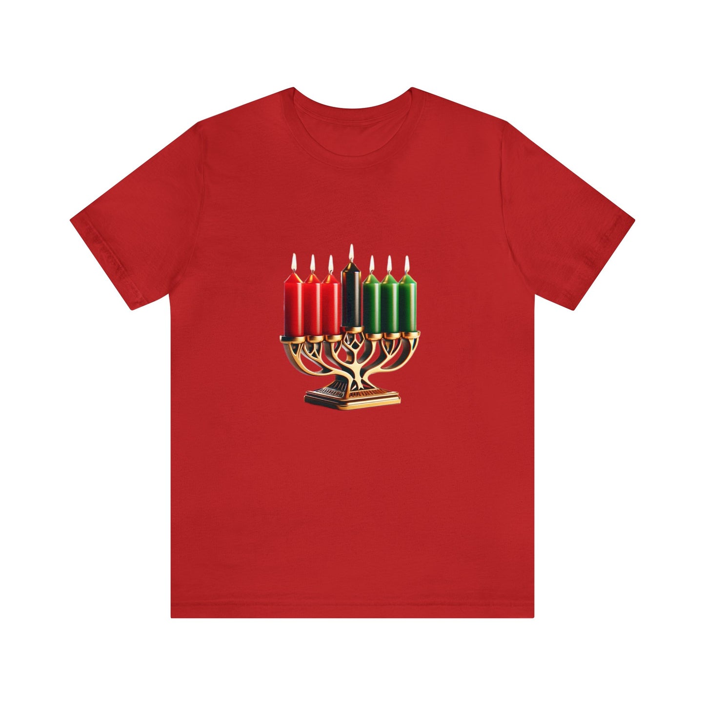 Happy Kwanzaa! Unisex Jersey Short Sleeve Tee
