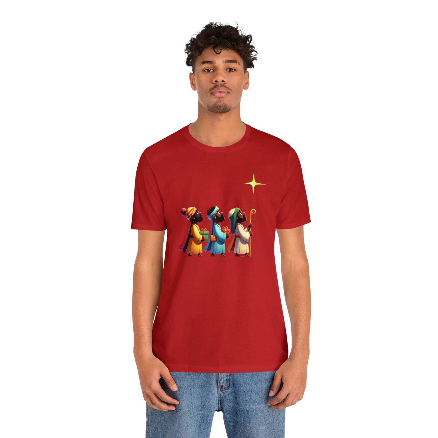 3 Wise Men Unisex Jersey Short Sleeve Tee