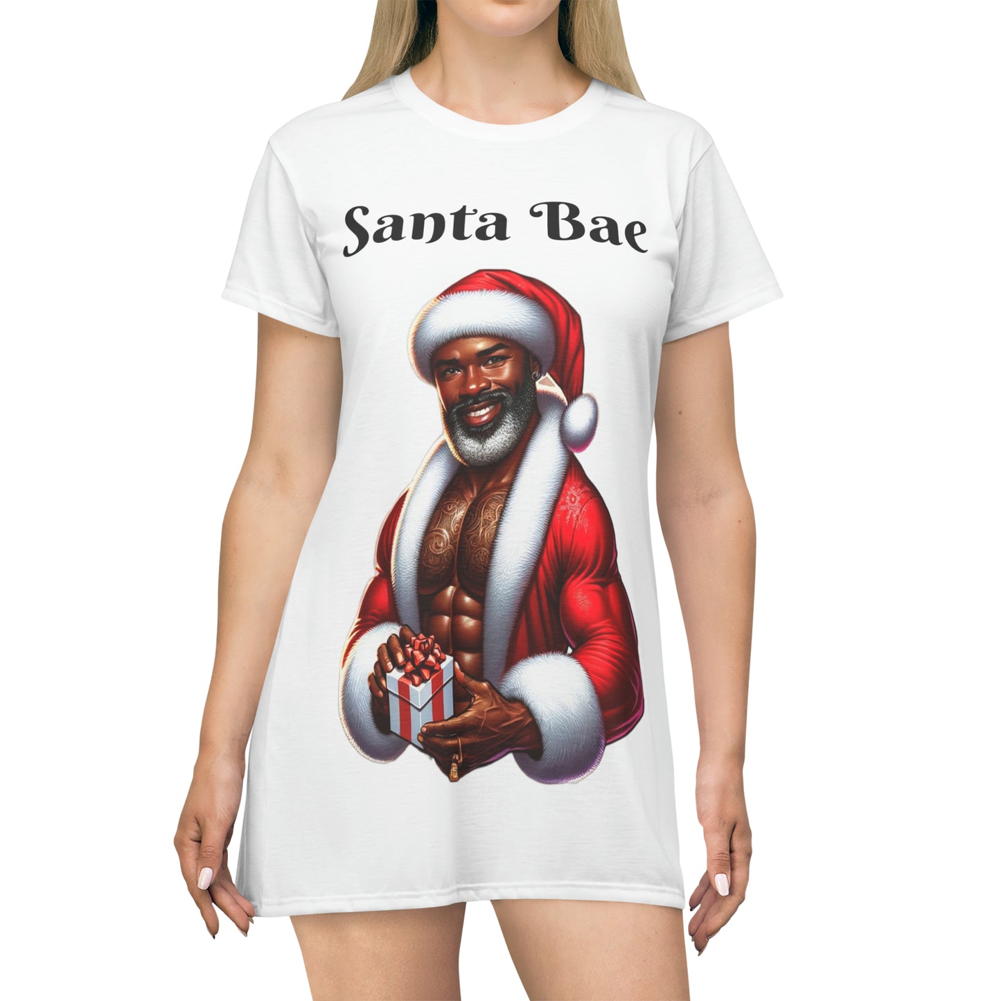 It's Giving Santa Bae! (Women's night shirt)
