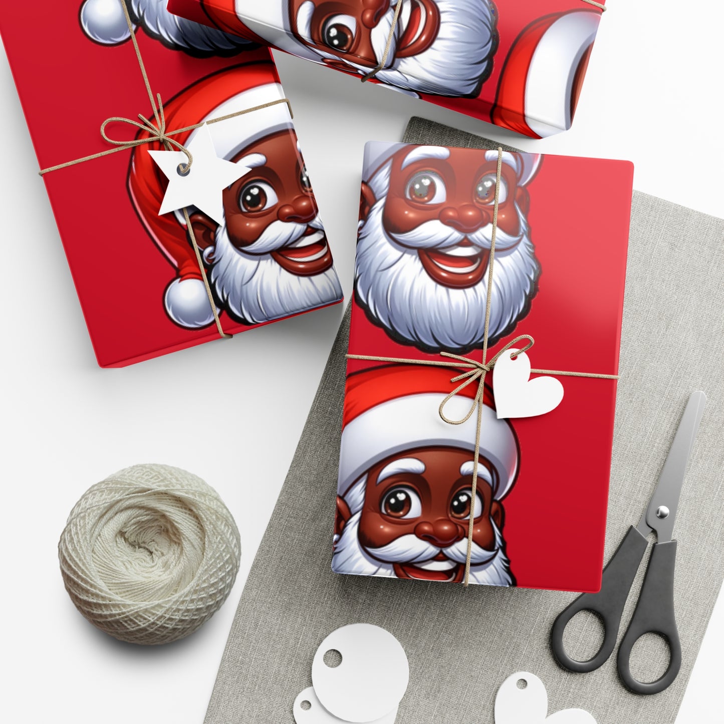 Santa Claus Gift Wrap Papers