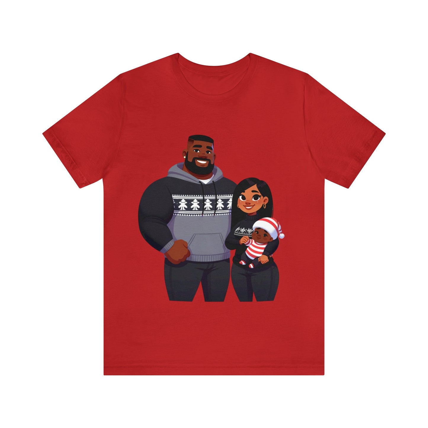 Family Holiday T-Shirt Unisex Jersey Short Sleeve Tee