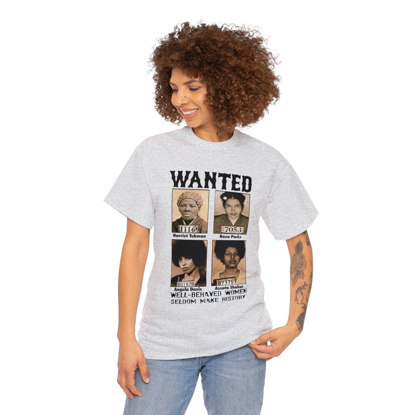 Wanted Black History Women Shirt, Black History Month Tee, Black History Shirt, Rosa Parks, Assata Shakur, Harriet Tubman, Angela Davis