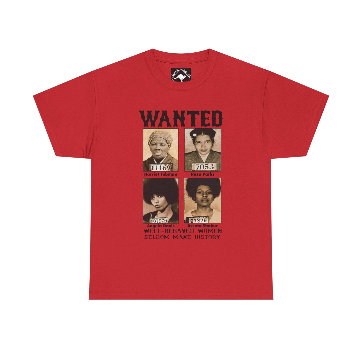 Wanted Black History Women Shirt, Black History Month Tee, Black History Shirt, Rosa Parks, Assata Shakur, Harriet Tubman, Angela Davis