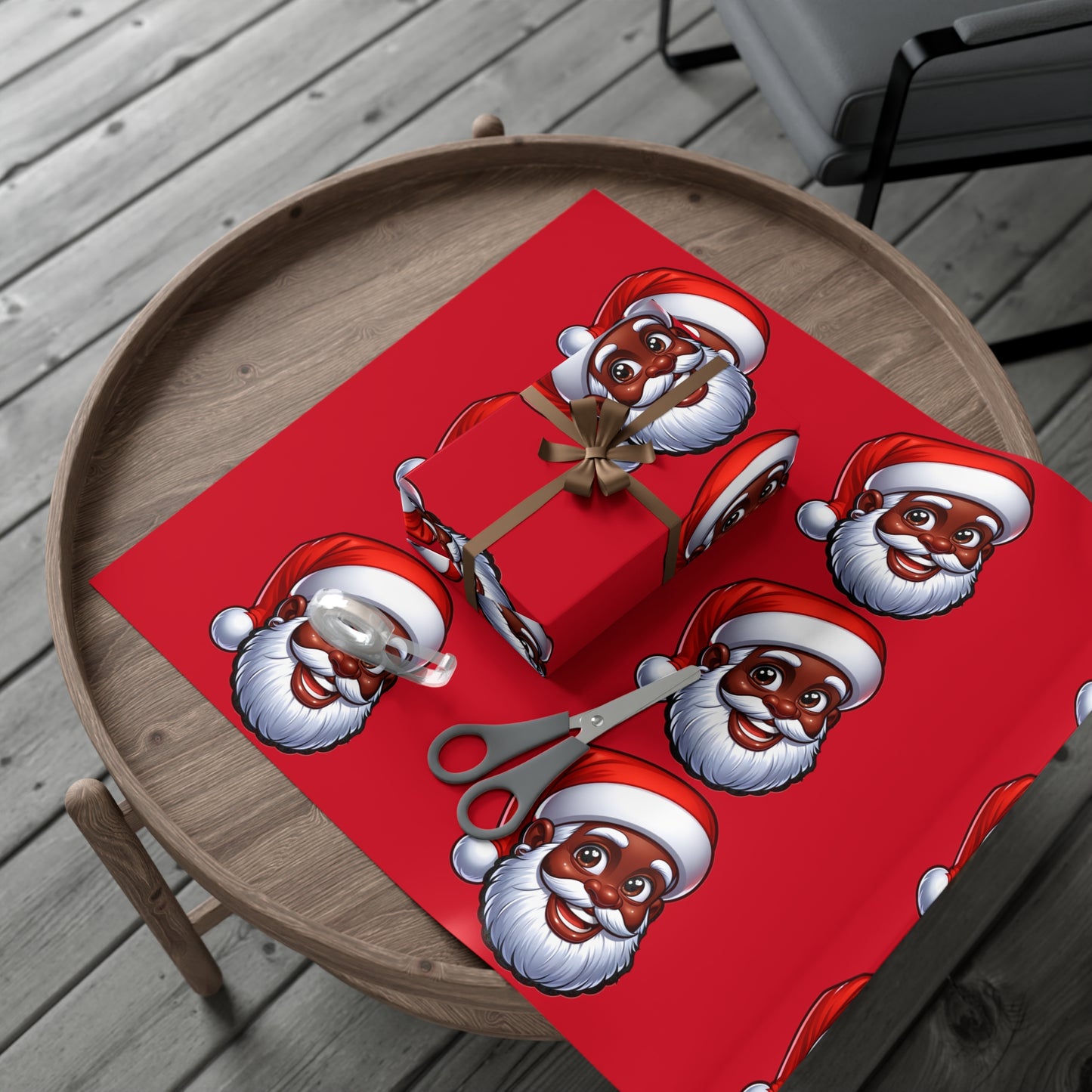 Santa Claus Gift Wrap Papers