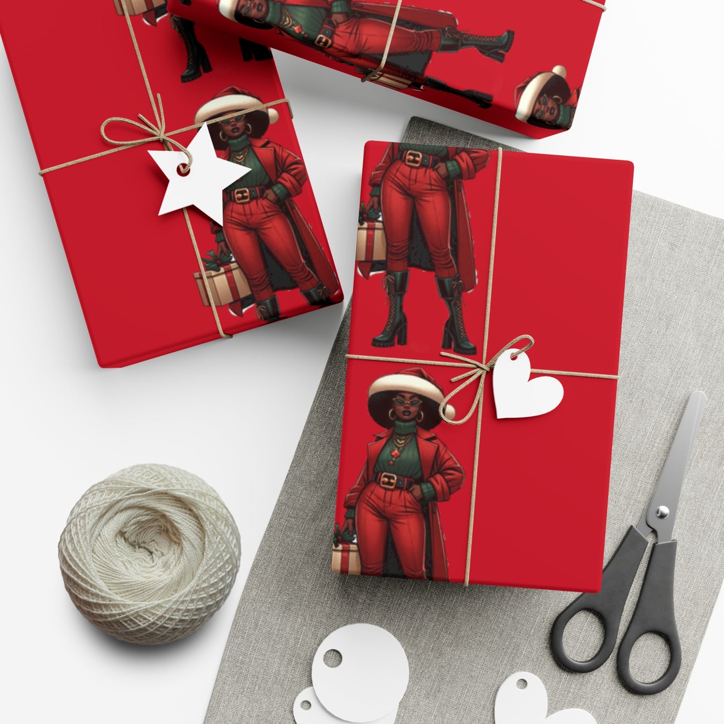 Sista Christmas Cheer Gift Wrap Papers