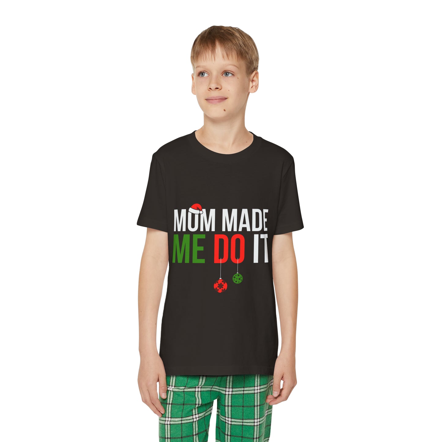 Youth Short Sleeve Holiday Outfit Set