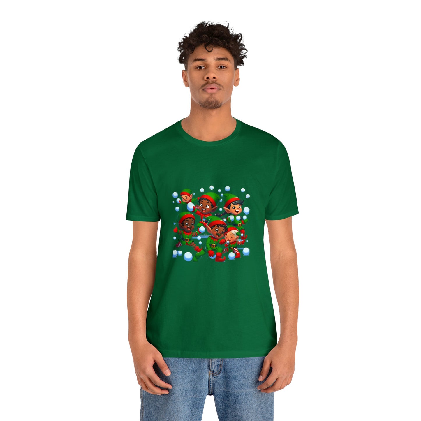 Elf Funday! (Unisex) Jersey Short Sleeve Tee