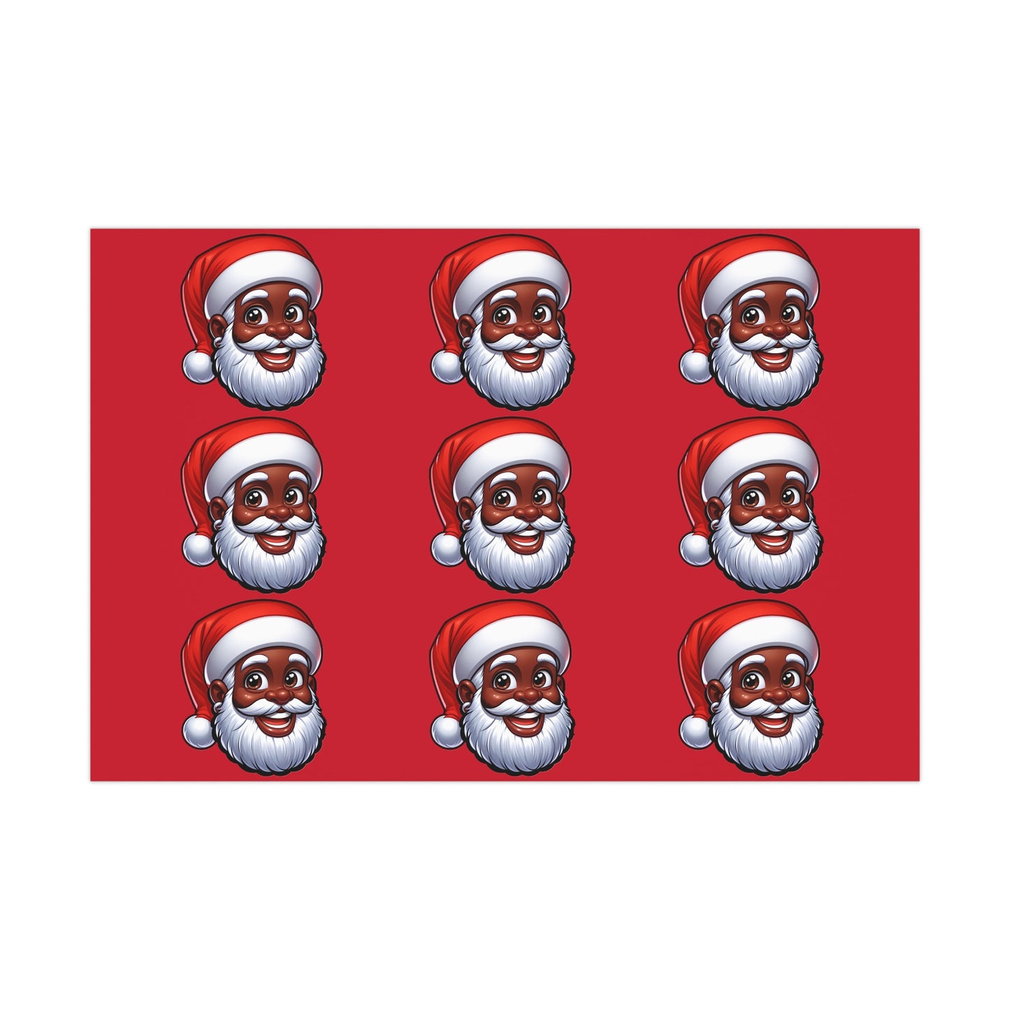 Santa Claus Gift Wrap Papers
