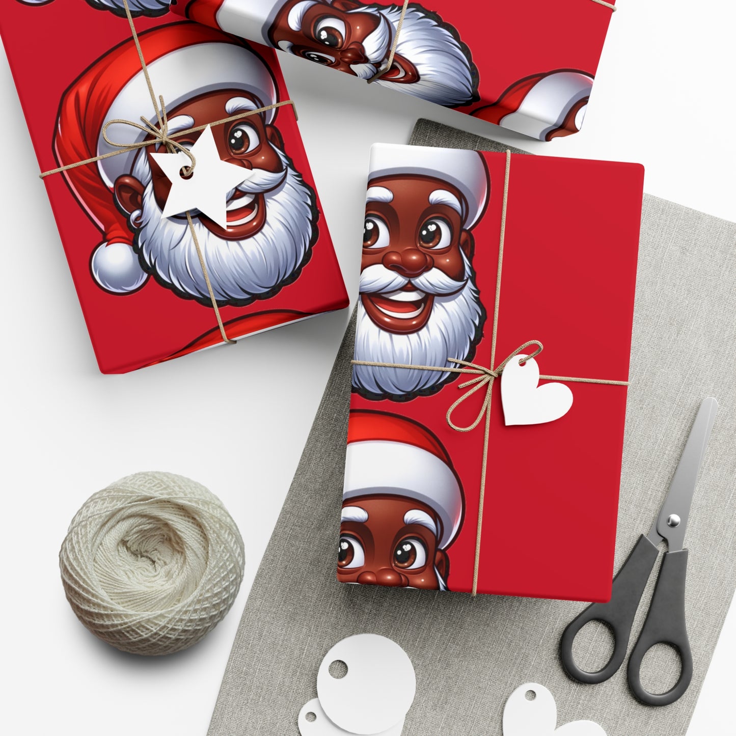 Santa Claus Gift Wrap Papers