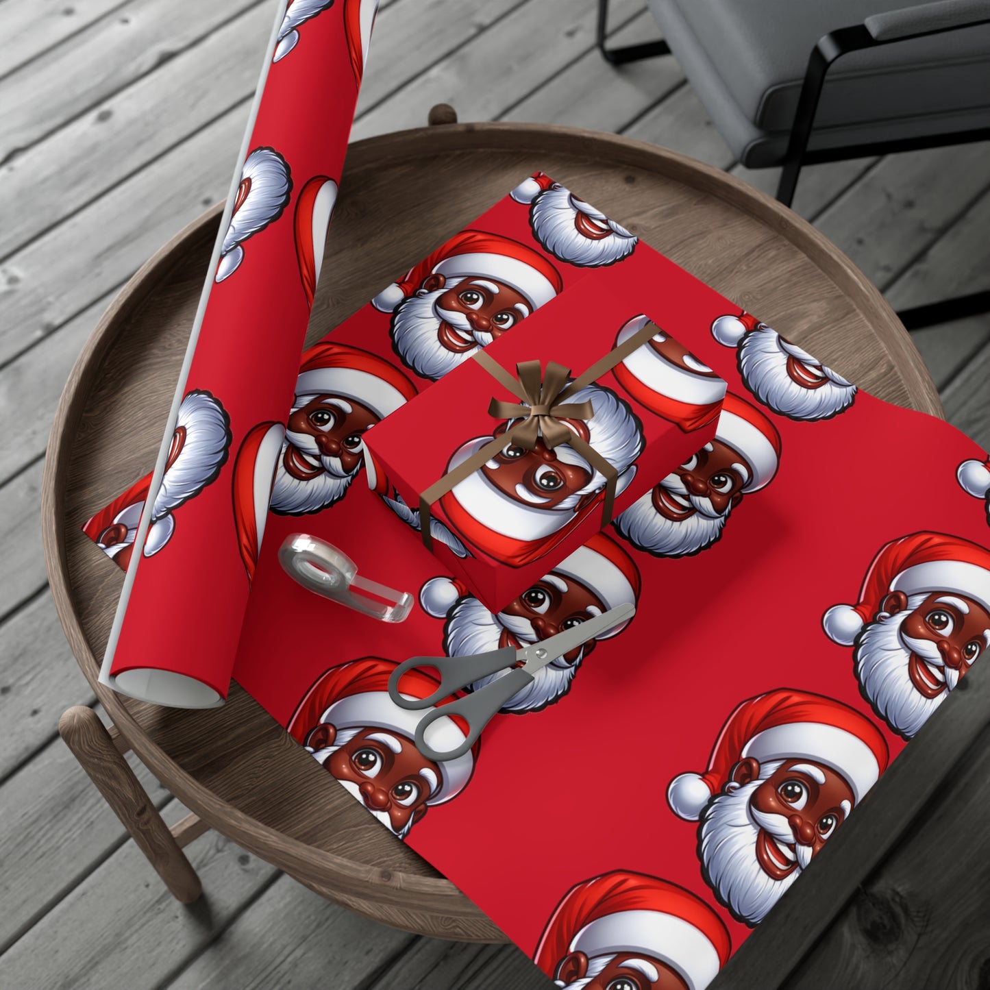 Santa Claus Gift Wrap Papers