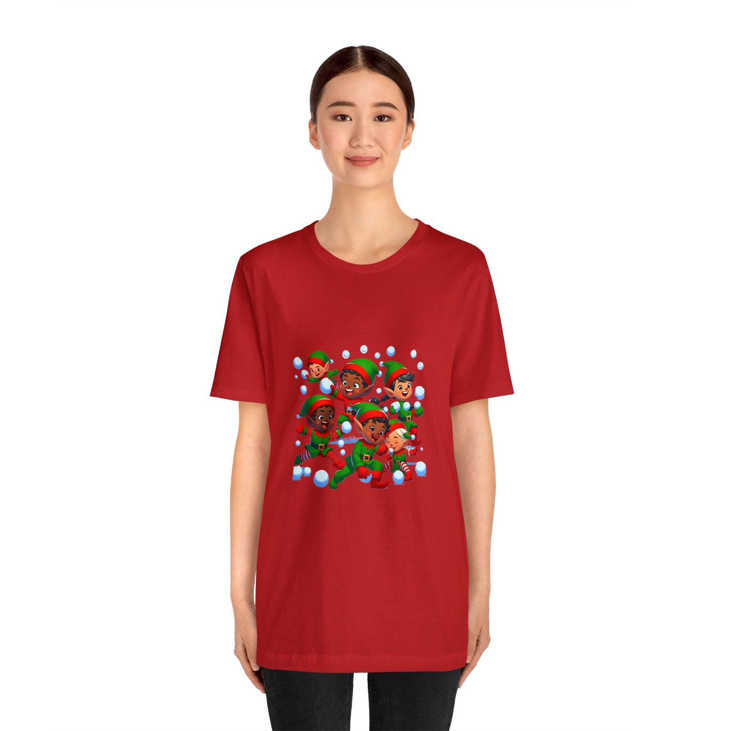 Elf Funday! (Unisex) Jersey Short Sleeve Tee