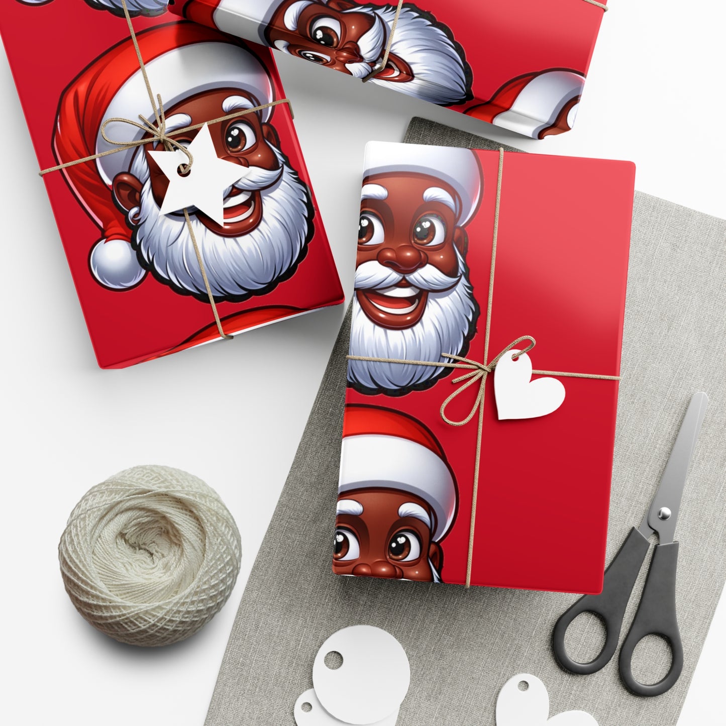Santa Claus Gift Wrap Papers