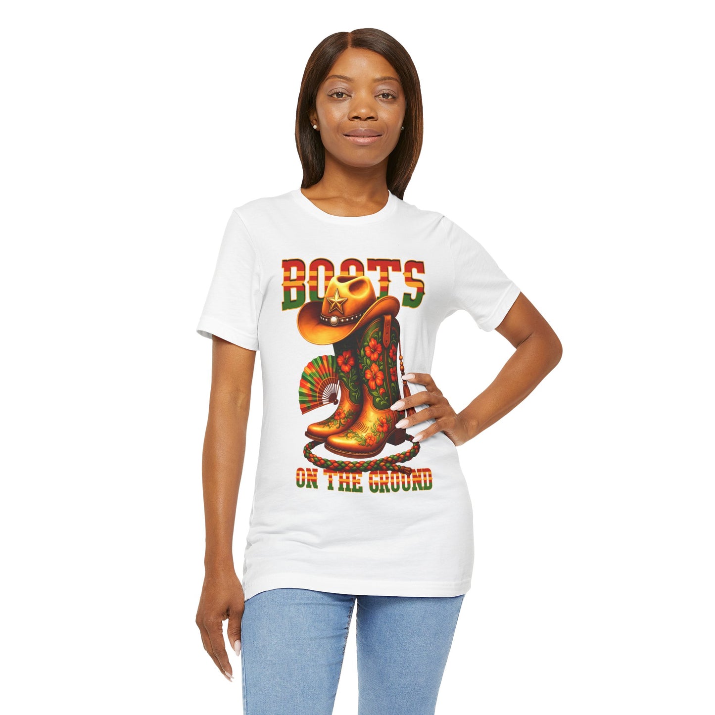 BOOTS On The Ground Juneteenth Tee