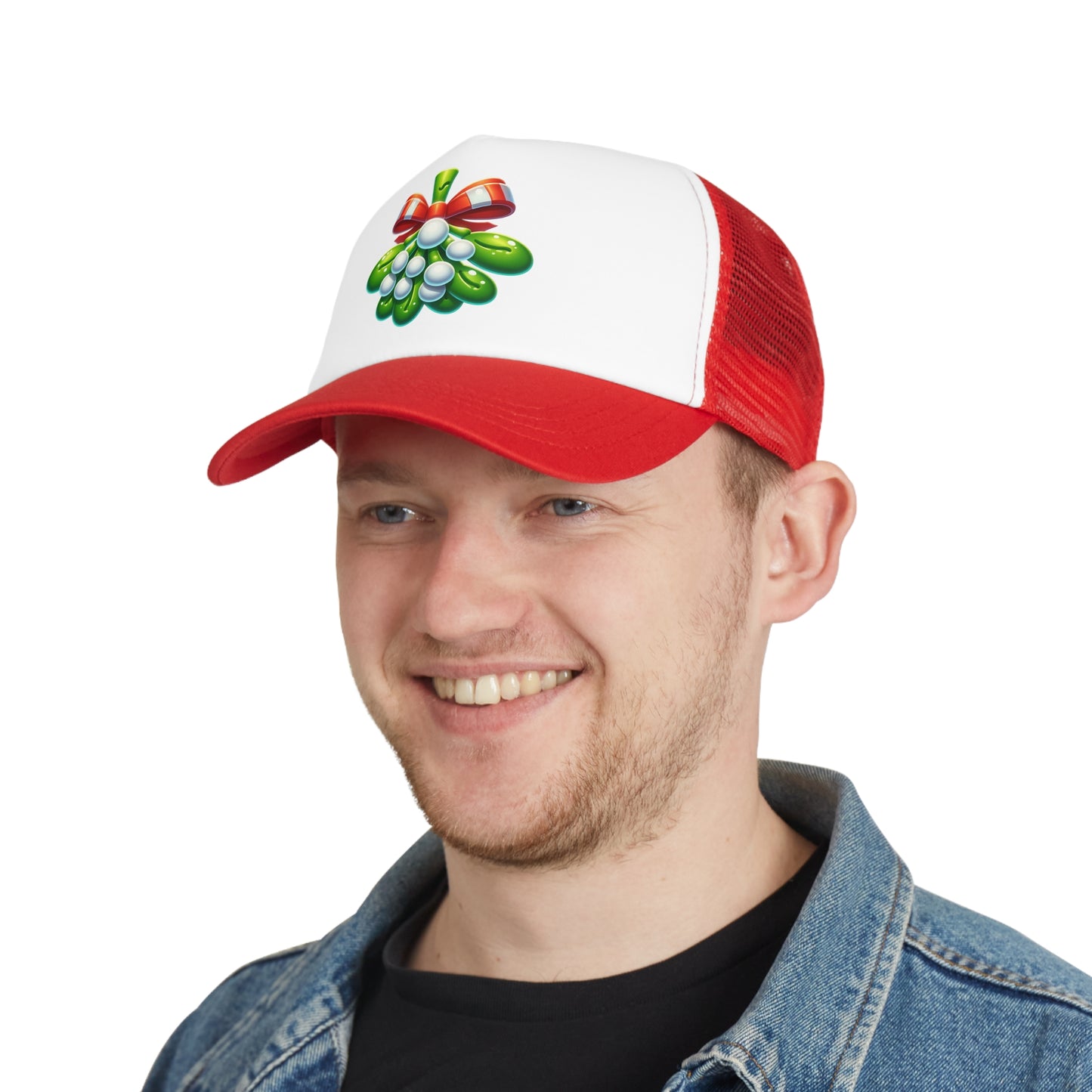 Mistletoe Mesh Cap