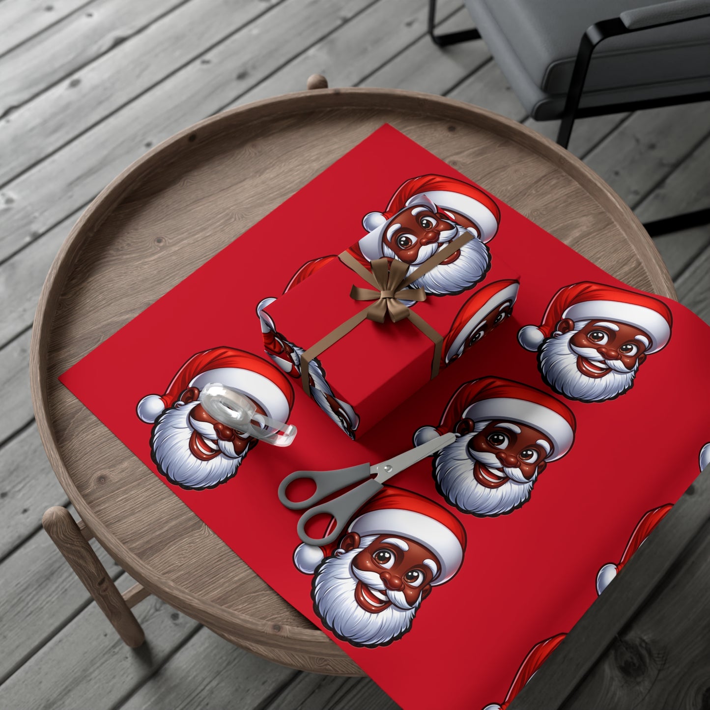 Santa Claus Gift Wrap Papers