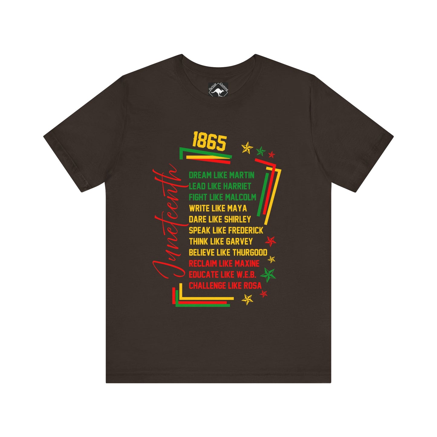 Juneteenth 1865 Legacy Tee – Inspired by Icons of Change
