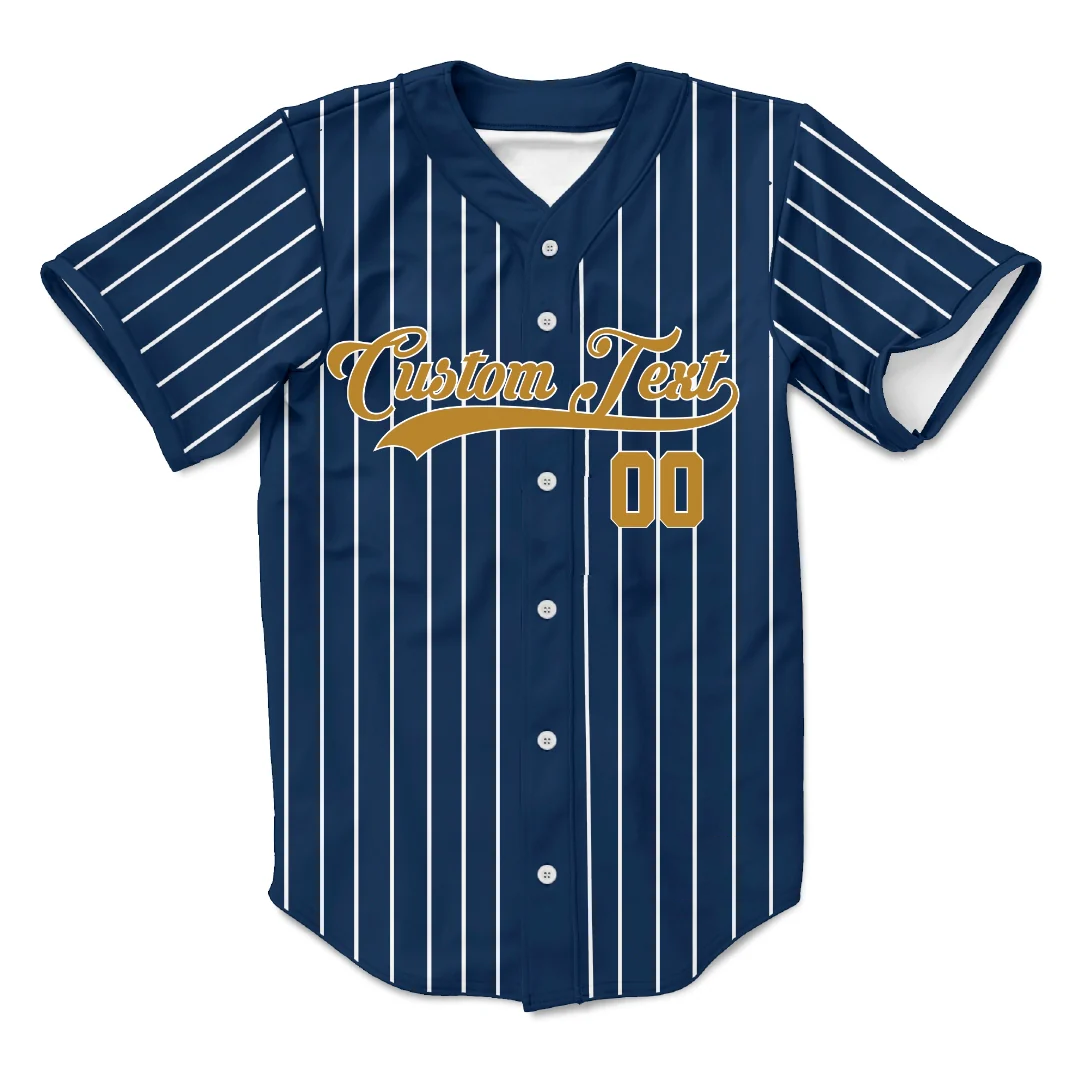 Custom Name, Number & Logo Baseball Jersey