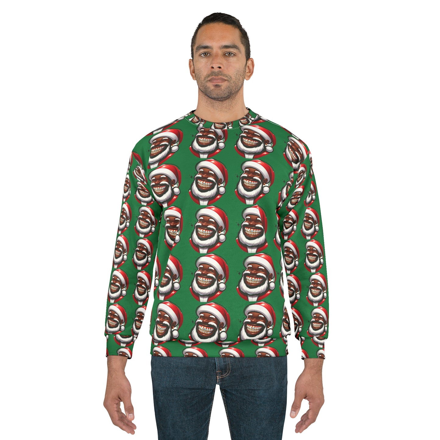 Southern Santa Ugly Christmas sweatshirt