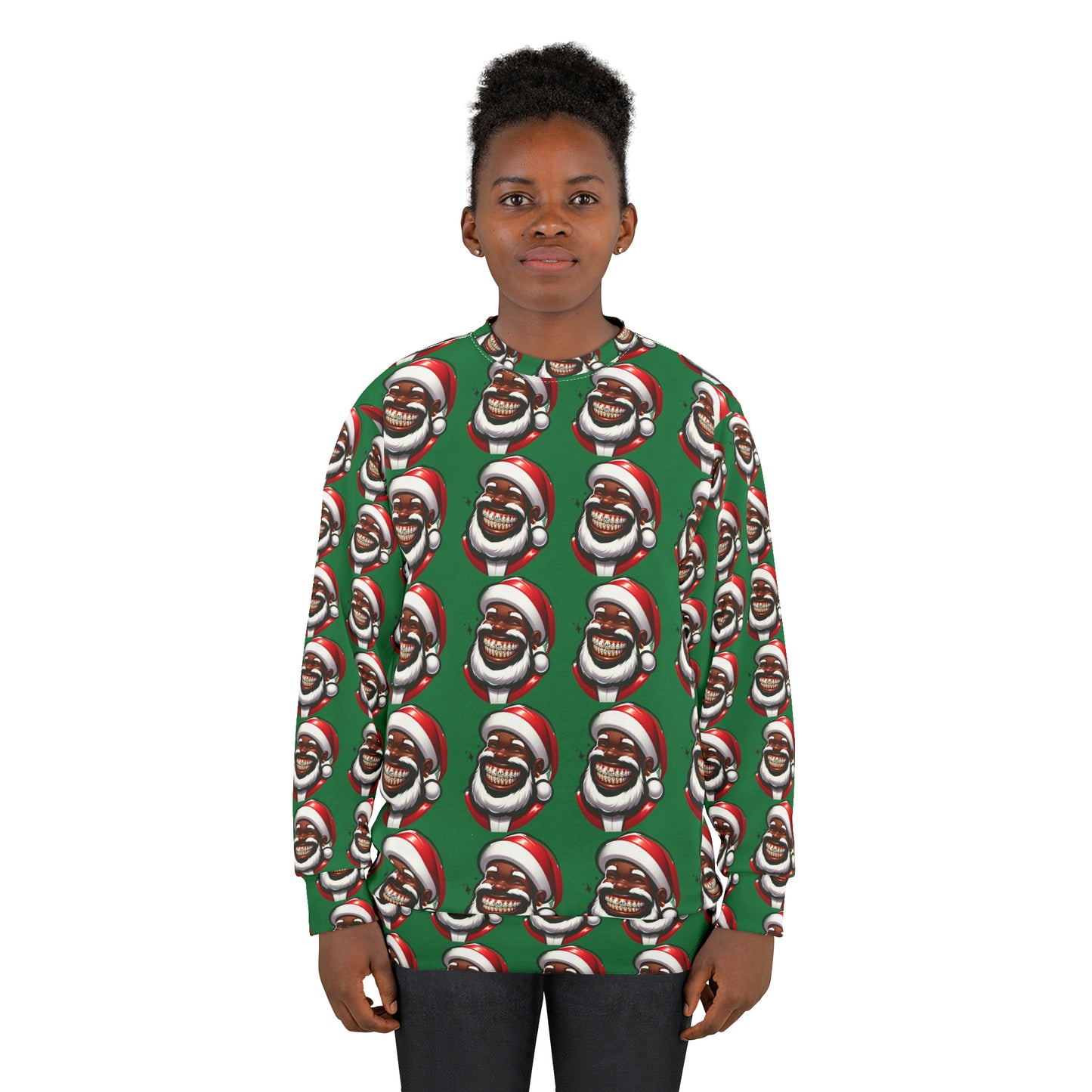 Southern Santa Ugly Christmas sweatshirt