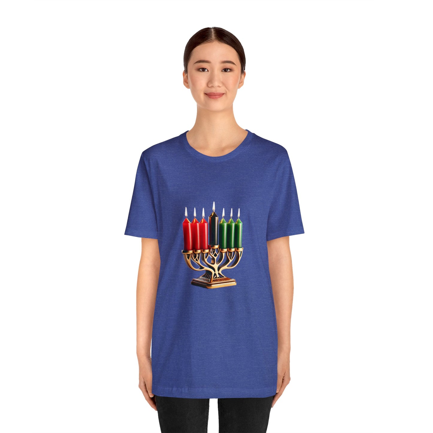 Happy Kwanzaa! Unisex Jersey Short Sleeve Tee
