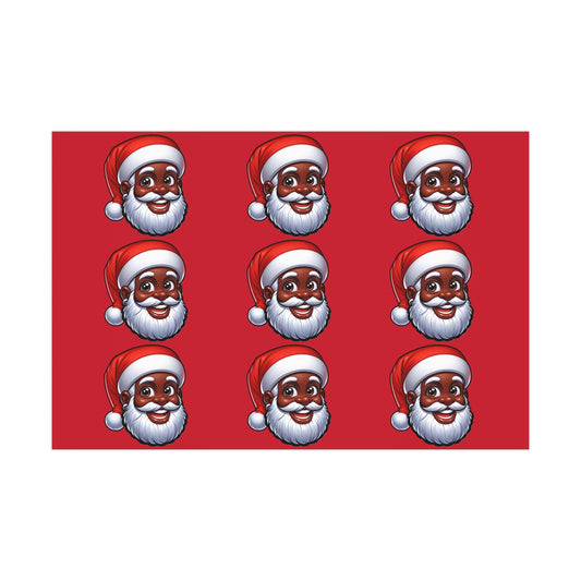 Santa Claus Gift Wrap Papers
